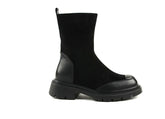 Ghete Piele Naturala Feeling HS008-1340 Black